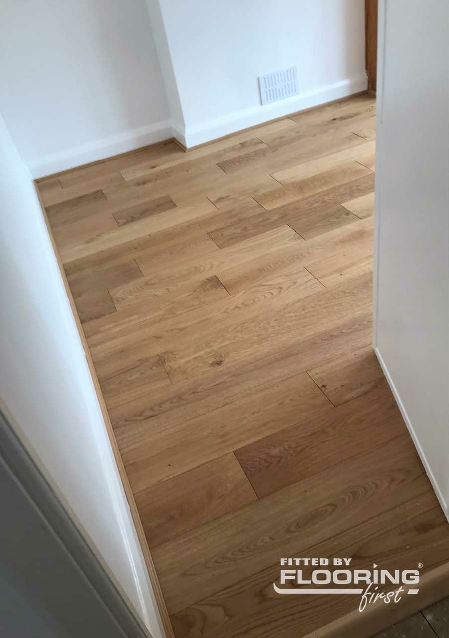 Chene Engineered Oak Flooring, Brushed & Invisible Oiled, 190x14xRLmm Image