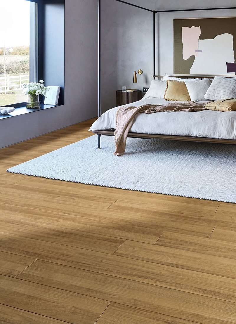 Chene Engineered Oak Flooring, Wide Brushed & Oiled 190x20x1900mm Image