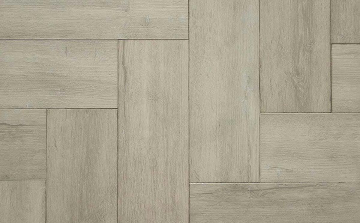 Chene Rigid Herringbone Light Arctic Oak Luxury Vinyl Flooring, 5mm Image