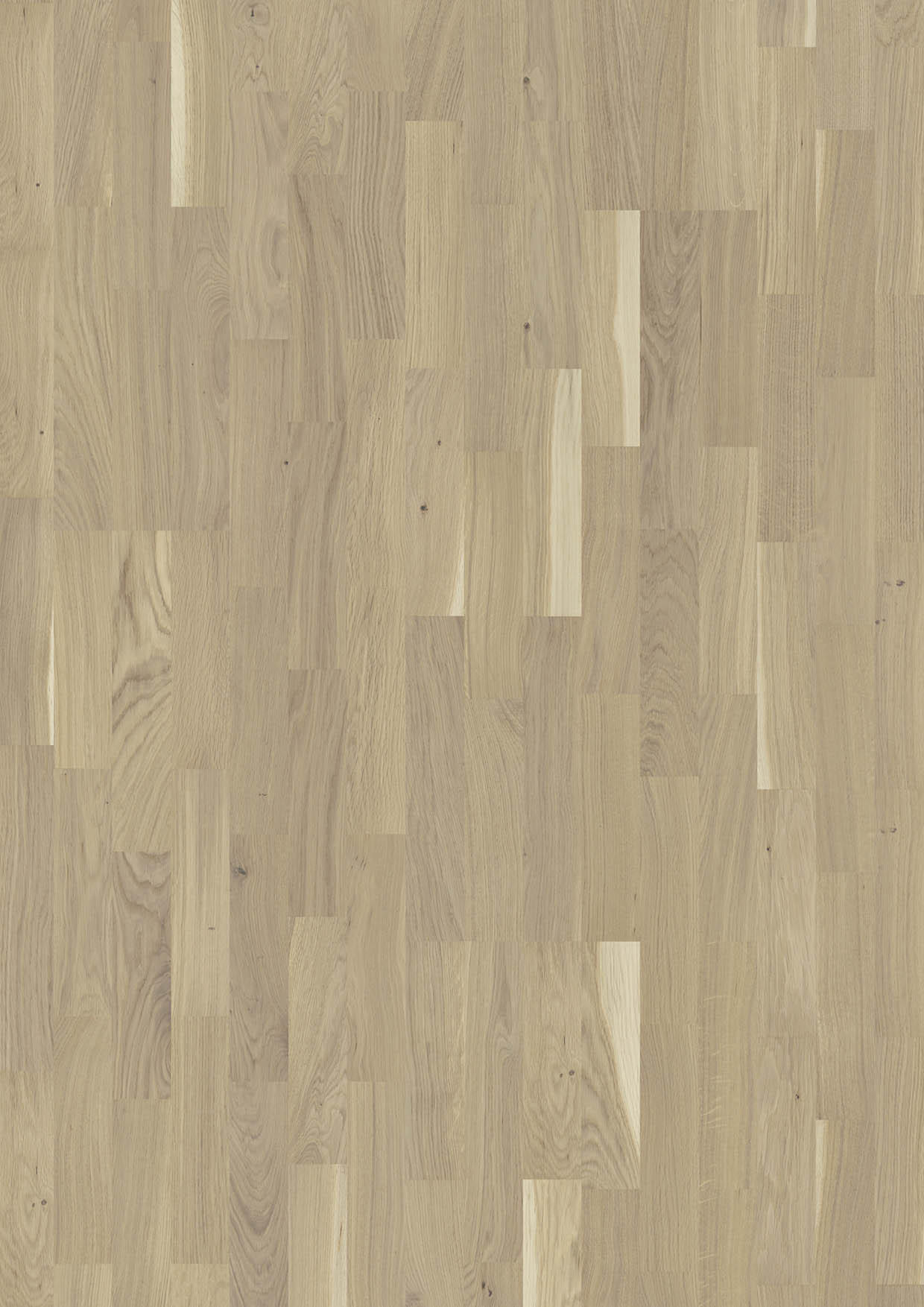 Boen Finale Oak Engineered 3-Strip Flooring, Live Pure Brushed & Lacquered, 215x14x2200mm Image
