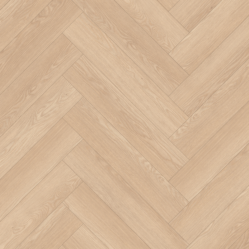 EGGER Naturesense Herringbone Sand Baronia Oak Laminate Flooring, 168x8x840mm Image