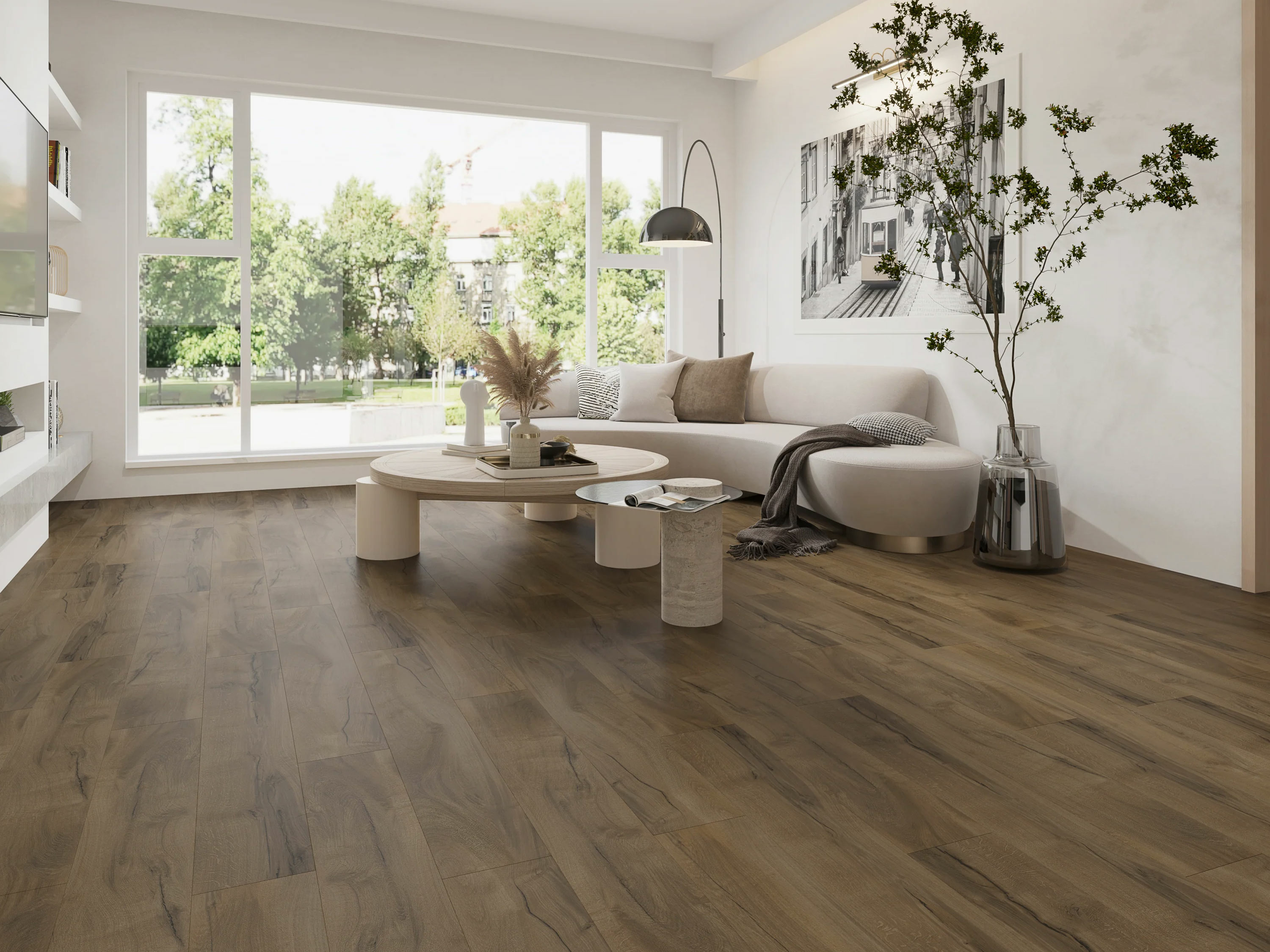 Tradition Eco Line Number Twelve SPC Rigid Vinyl Flooring, 181x5.2x1220mm Image