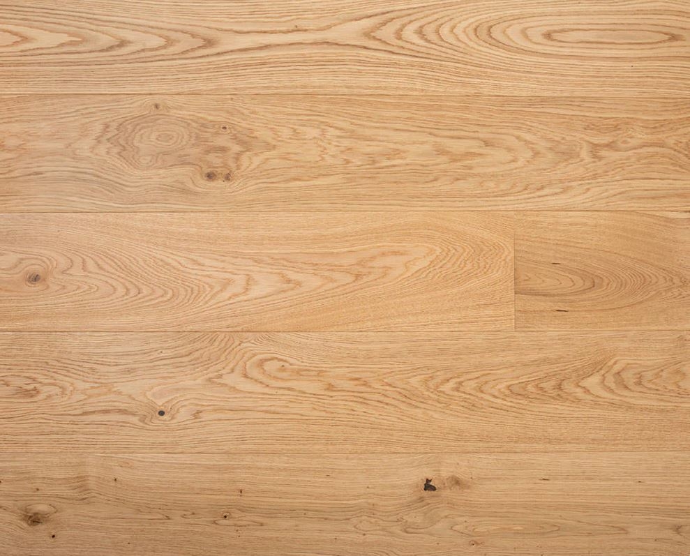 Eldemyr Engineered Oak Flooring, Natural, Smooth, UV Lacquered, 190x20x1900mm Image