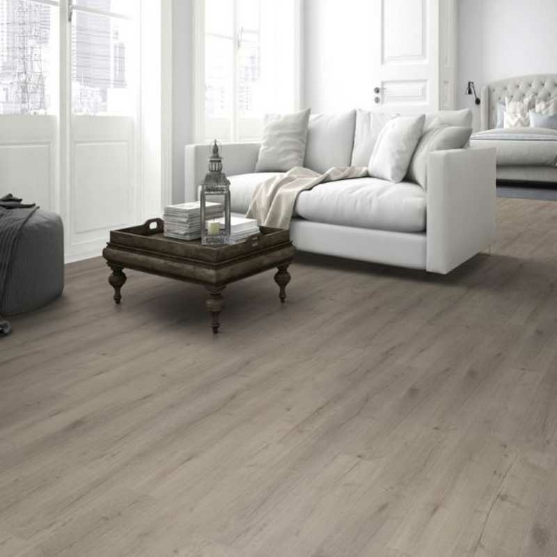 Evergreen Feather Oak Laminate Plank Flooring, 196x12x1215mm Image