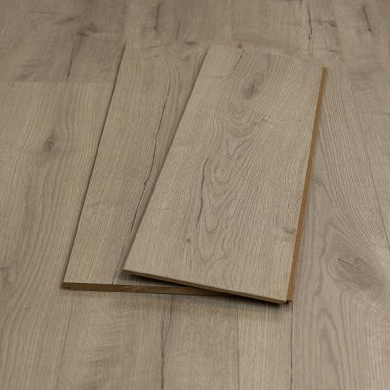 Evergreen Grey Oyster Laminate Plank Flooring, 196x12x1215mm Image