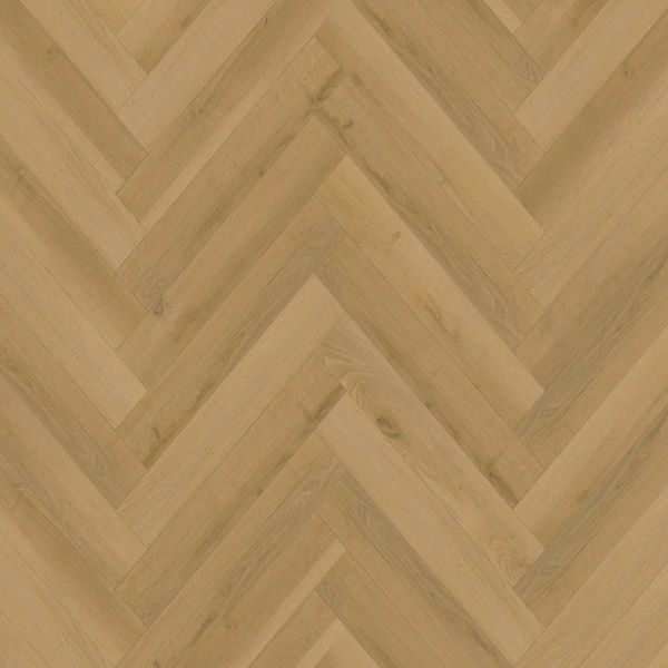 Evergreen Harvest Oak Herringbone Laminate Flooring, 100x12x600mm Image