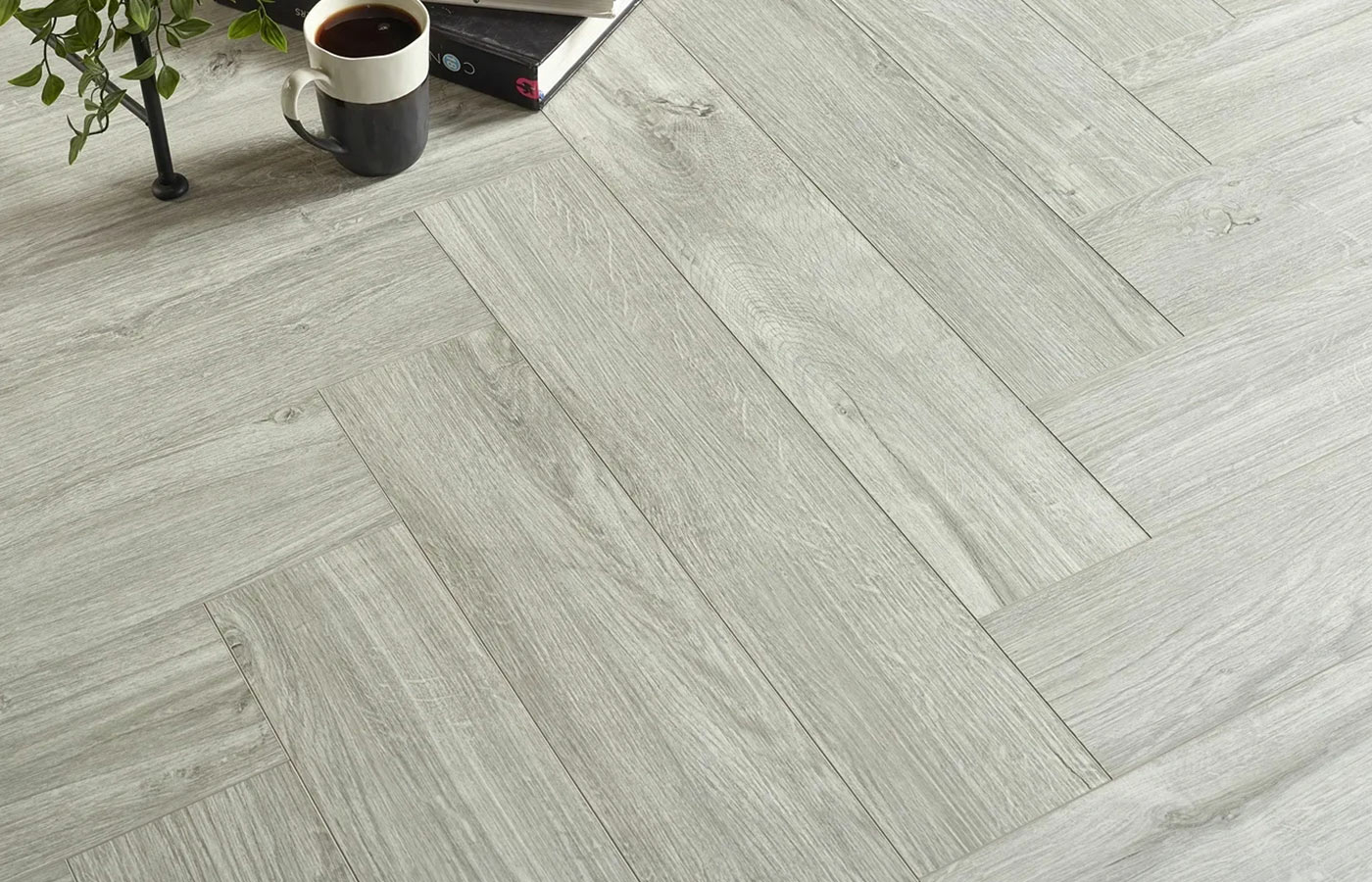 Evolve Hydro Loc 087, Herringbone, Vinyl Flooring, 126x6x610mm Image