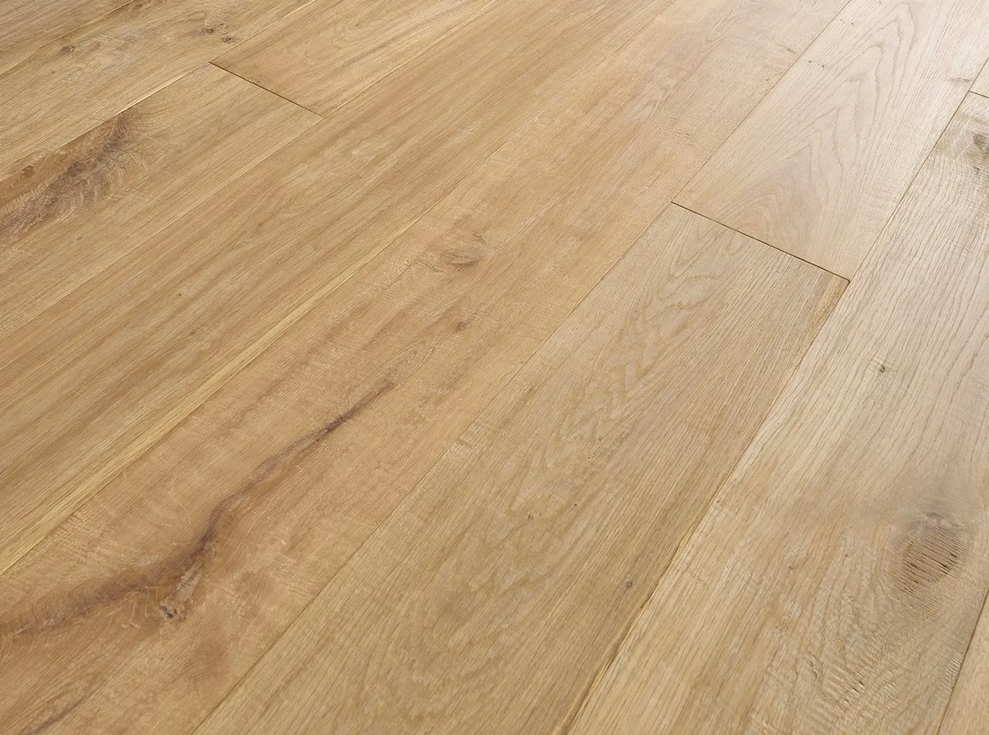 Evolve Knightsbridge, Engineered Oak Flooring, Smoked White, Handscraped & Oiled, 190x15x1900mm Image