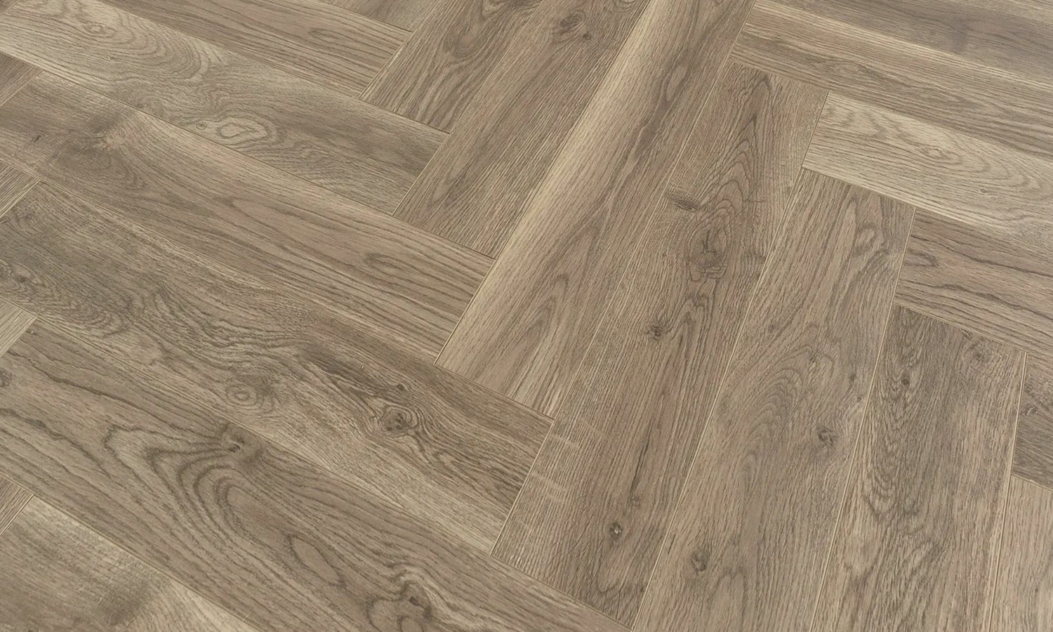 Evolve Oslo Herringbone Laminate Flooring, 95x12x470mm Image
