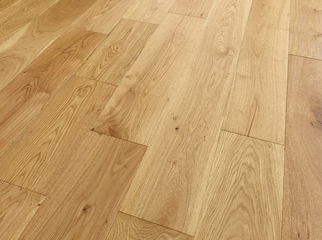 Evolve Richmond, Engineered Oak Flooring, Natural Brushed & Lacquered, 190x14xRLmm Image