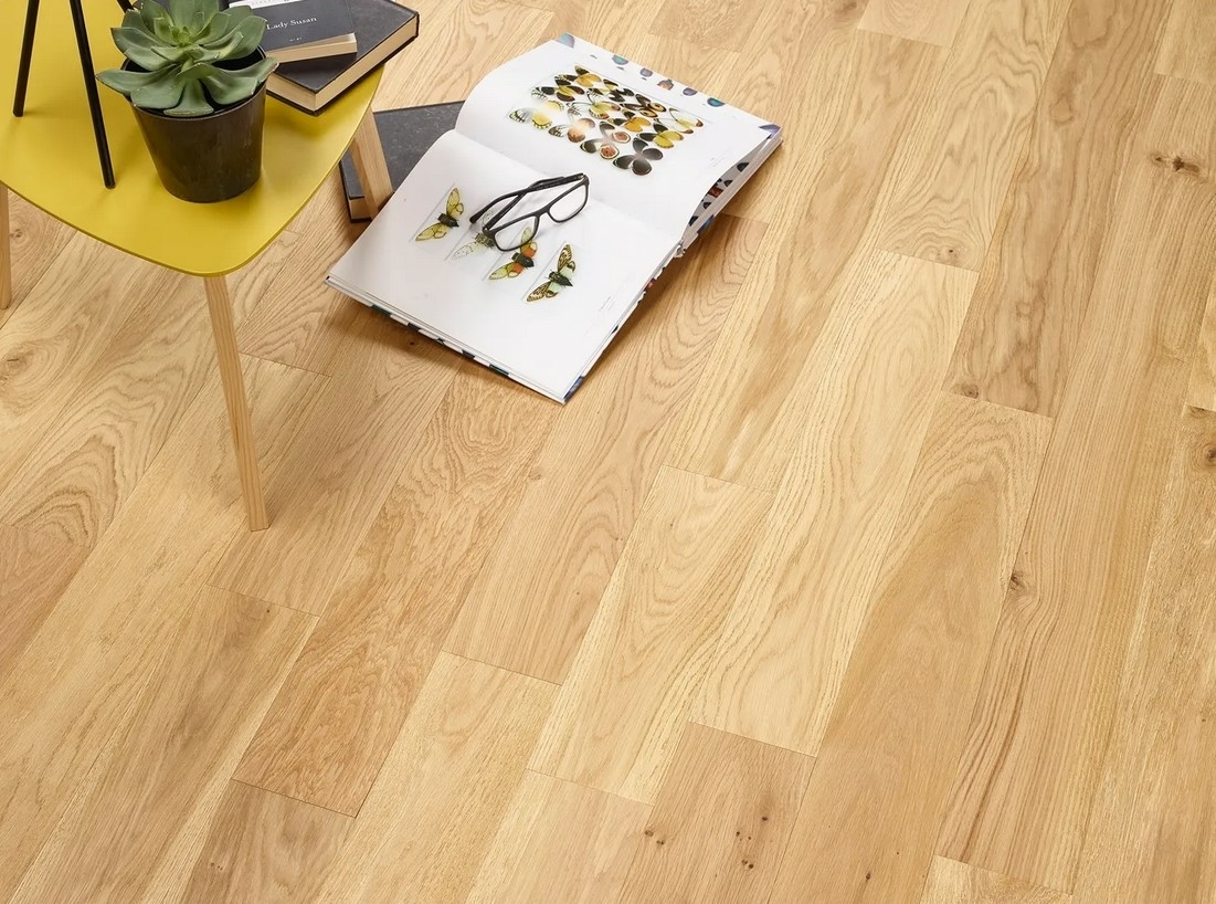 Evolve Richmond, Engineered Oak Flooring, Natural Brushed & Oiled, RLx125x14mm Image
