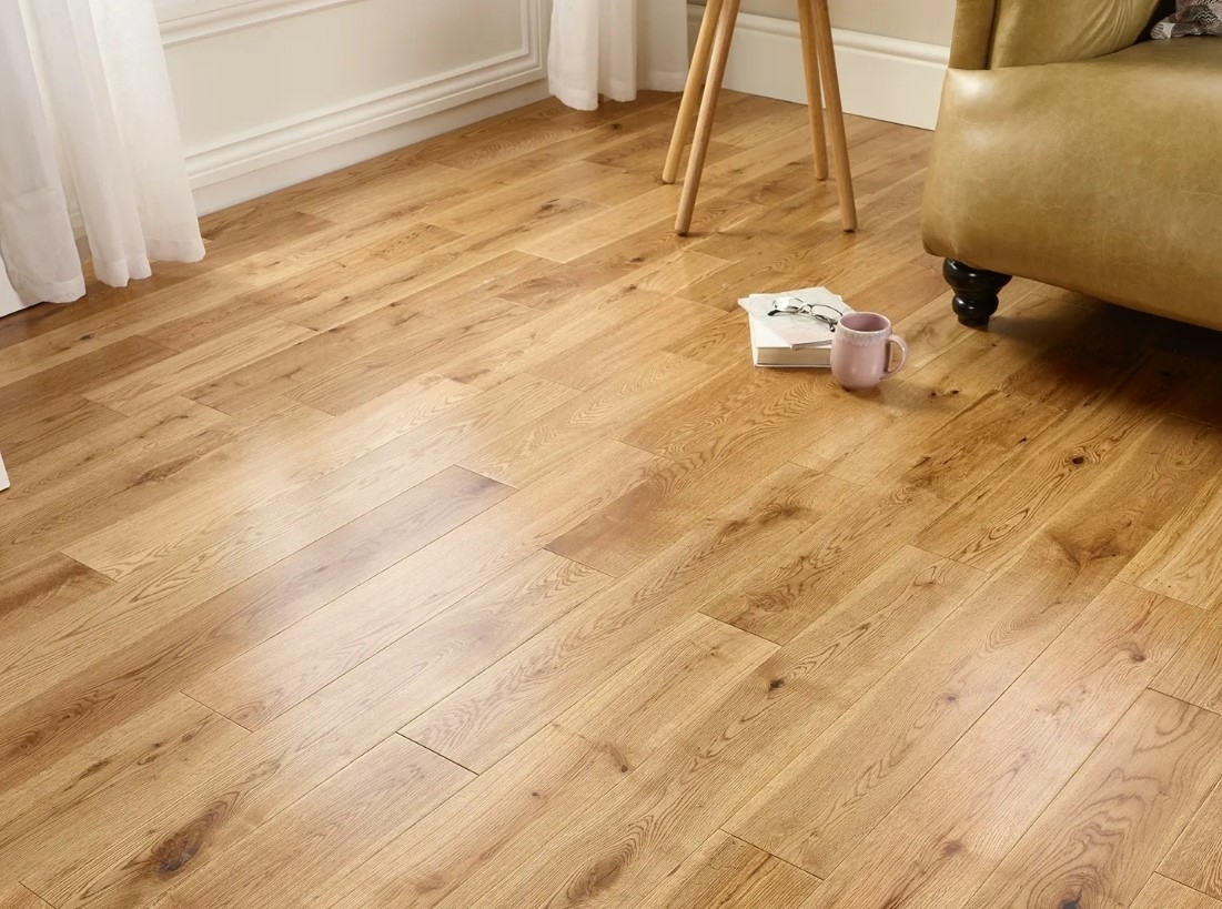 Evolve Richmond, Engineered Oak Flooring, Natural Lacquered, RLx125x14mm Image