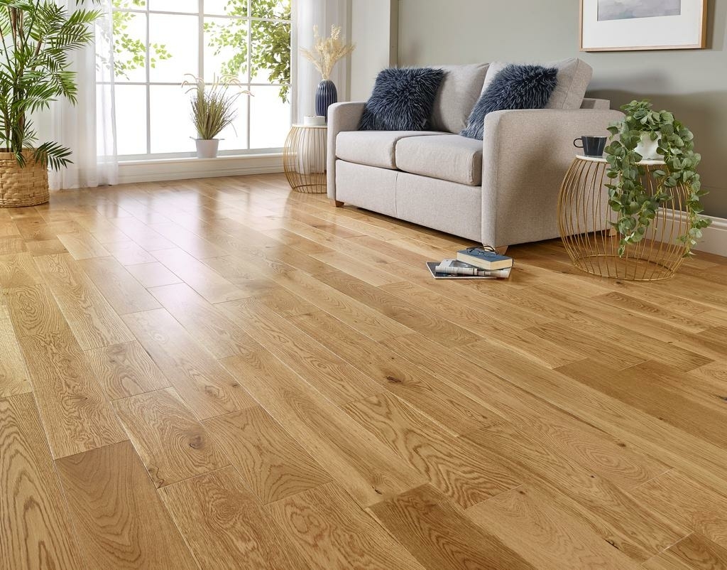 Evolve Richmond, Engineered Oak Flooring, Natural UV Lacquered, RLx150x14mm Image