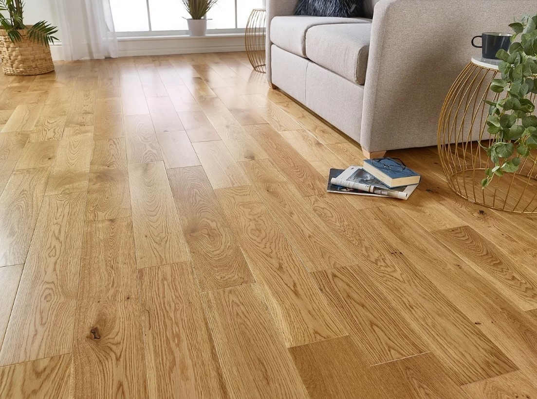 Evolve Westminster, Engineered Oak Flooring, Natural UV Lacquered, RLx125x18mm Image