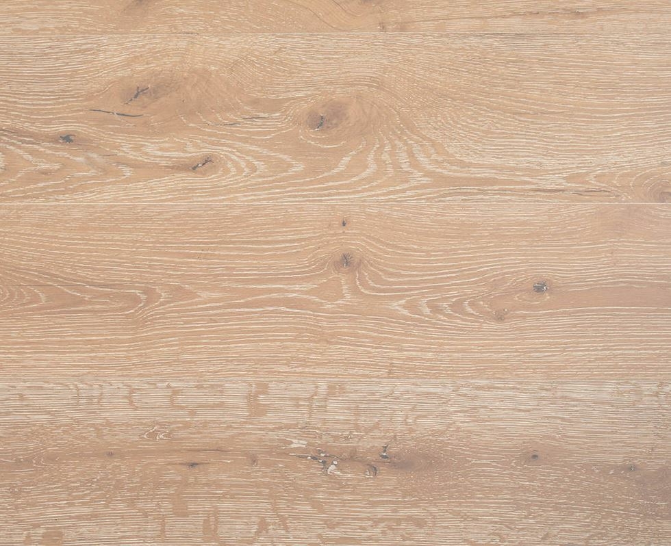 Havlinde Engineered Oak Flooring, Rustic, Brushed, UV Oiled, 190x15x1900mm Image