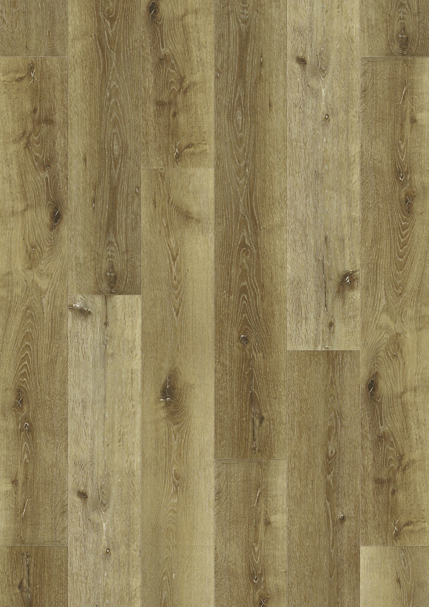 Ibrido Icona Sunbleached Oak, Rigid Core, Luxury Vinyl Flooring, 182x6.5x1220mm Image