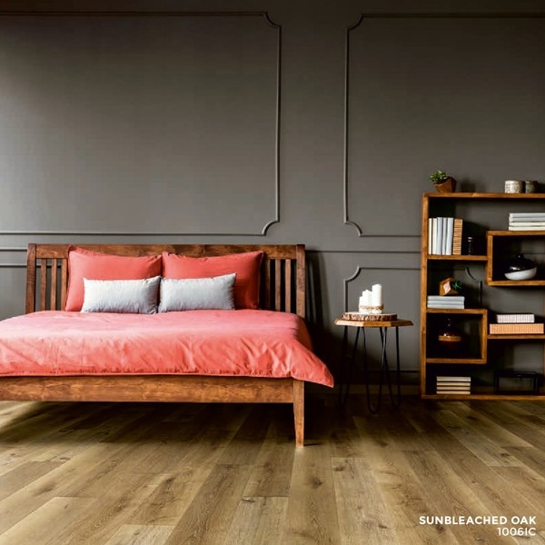 Ibrido Icona Sunbleached Oak, Rigid Core, Luxury Vinyl Flooring, 182x6.5x1220mm Image