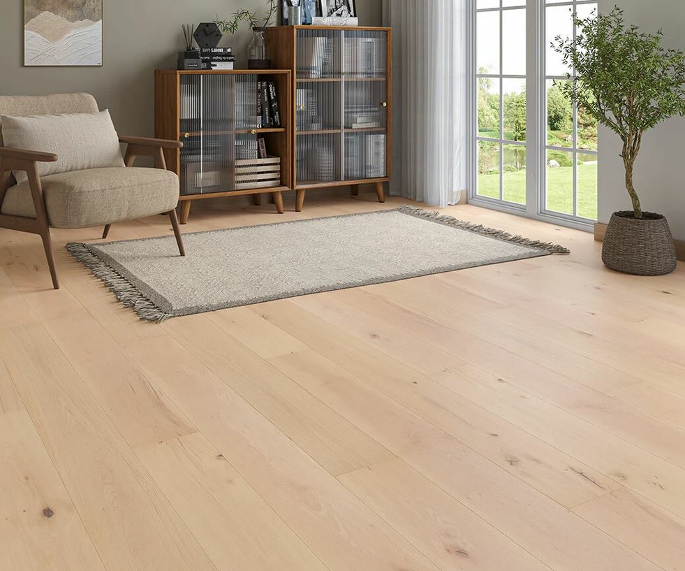 Ilvoria Engineered Oak Flooring, Invisible, Smooth, Rustic, UV Oiled, 190x20x1900mm Image