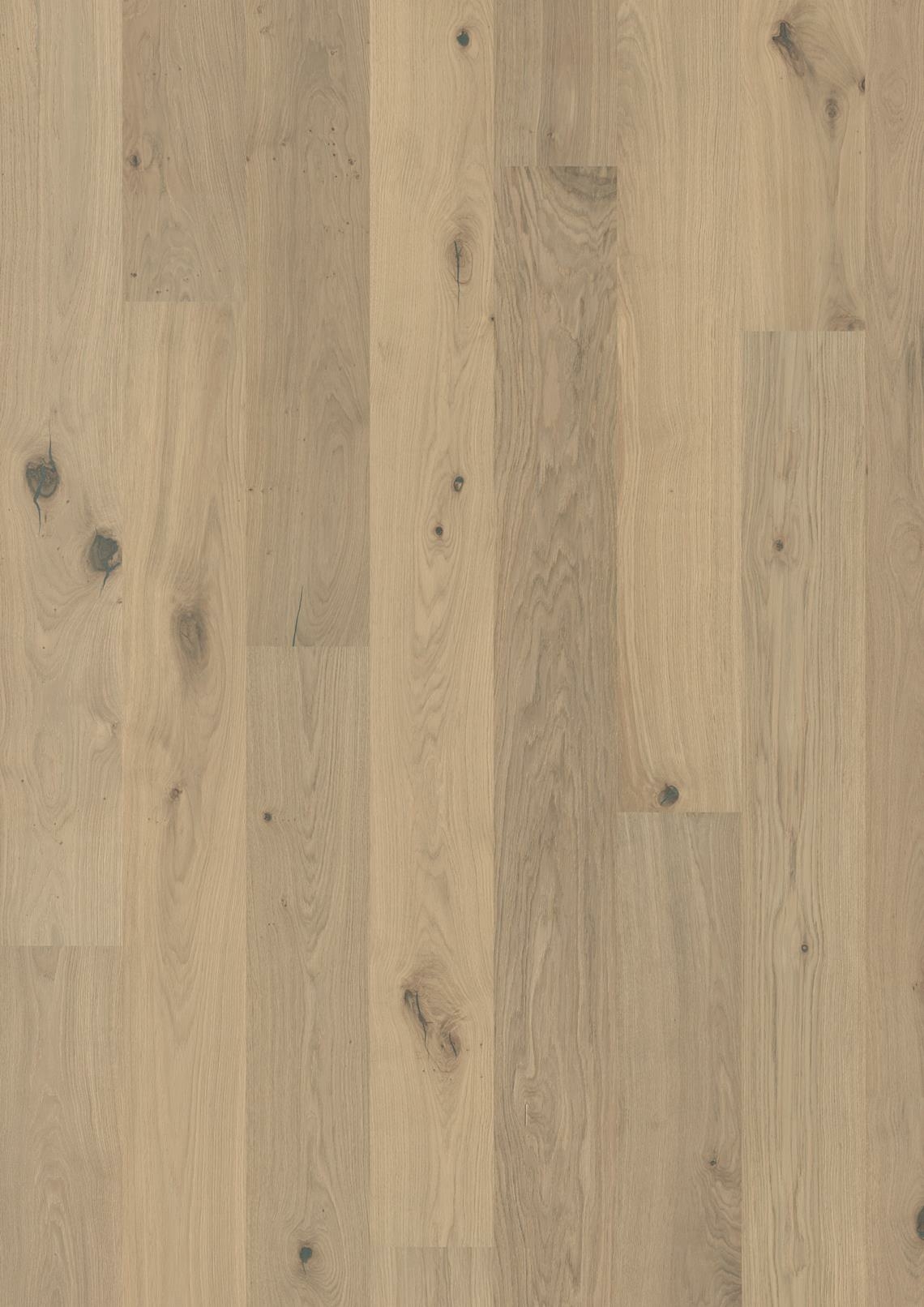 Kahrs Flora Oak Edelweiss Engineered Flooring, Rustic, Brushed & Oiled, 187x13x2266mm Image