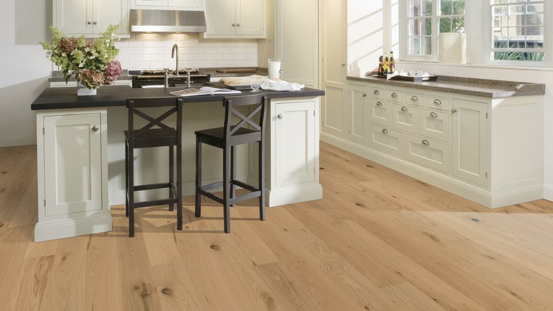 Kahrs Flora Oak Yarrow Engineered Flooring, Rustic, Brushed & Oiled, 187x13x2000mm Image