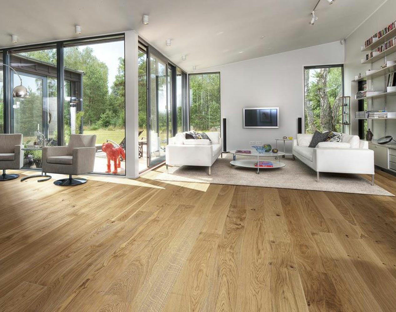 Kahrs Hampshire Oak Engineered Flooring, Matt Lacquered, 187x15x2420mm Image