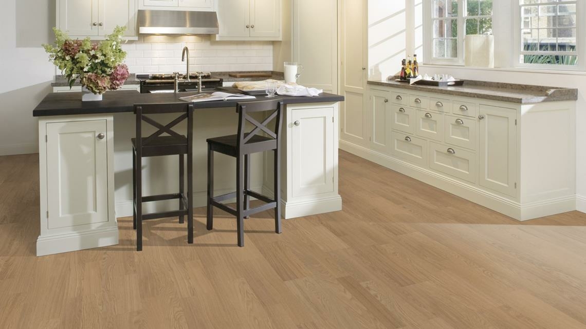 Kahrs Life Essentials Oak Light Suede 2-Strip Engineered Flooring, Prime, Matt Lacquered 193x7x1225mm Image