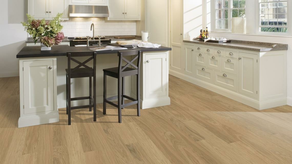Kahrs Life Essentials Oak Light Suede Wide Engineered Flooring, Prime, Matt Lacquered 150x7x1810mm Image