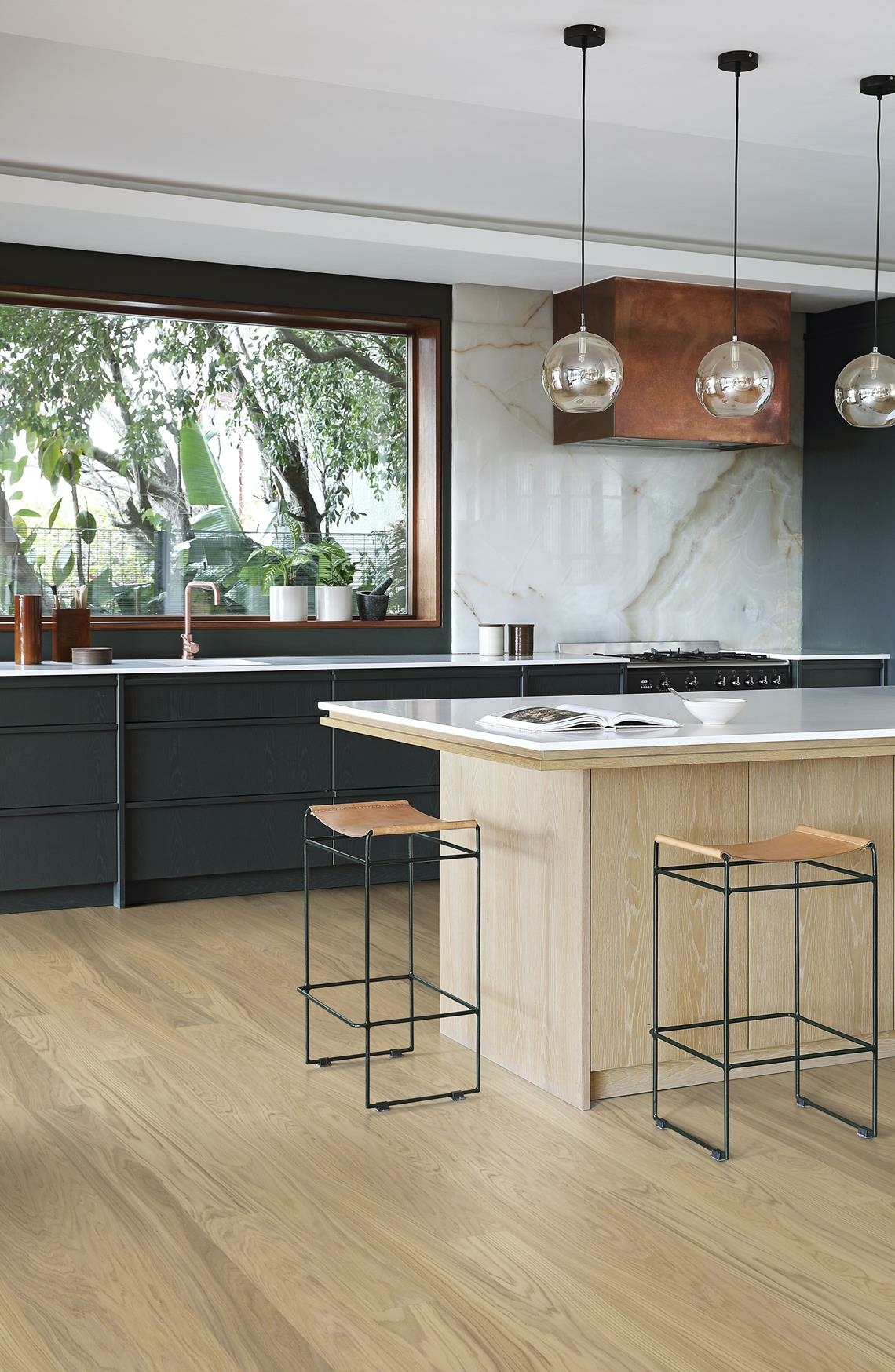 Kahrs Life Essentials Oak Whole Grain Wide Engineered Flooring, Prime, Matt Lacquered 150x7x1810mm Image