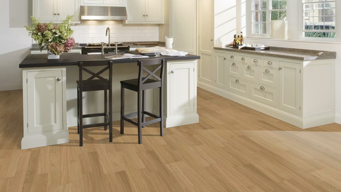 Kahrs Life Essentials Pure Oak 2-Strip Engineered Flooring, Prime, Matt Lacquered 193x7x1225mm Image