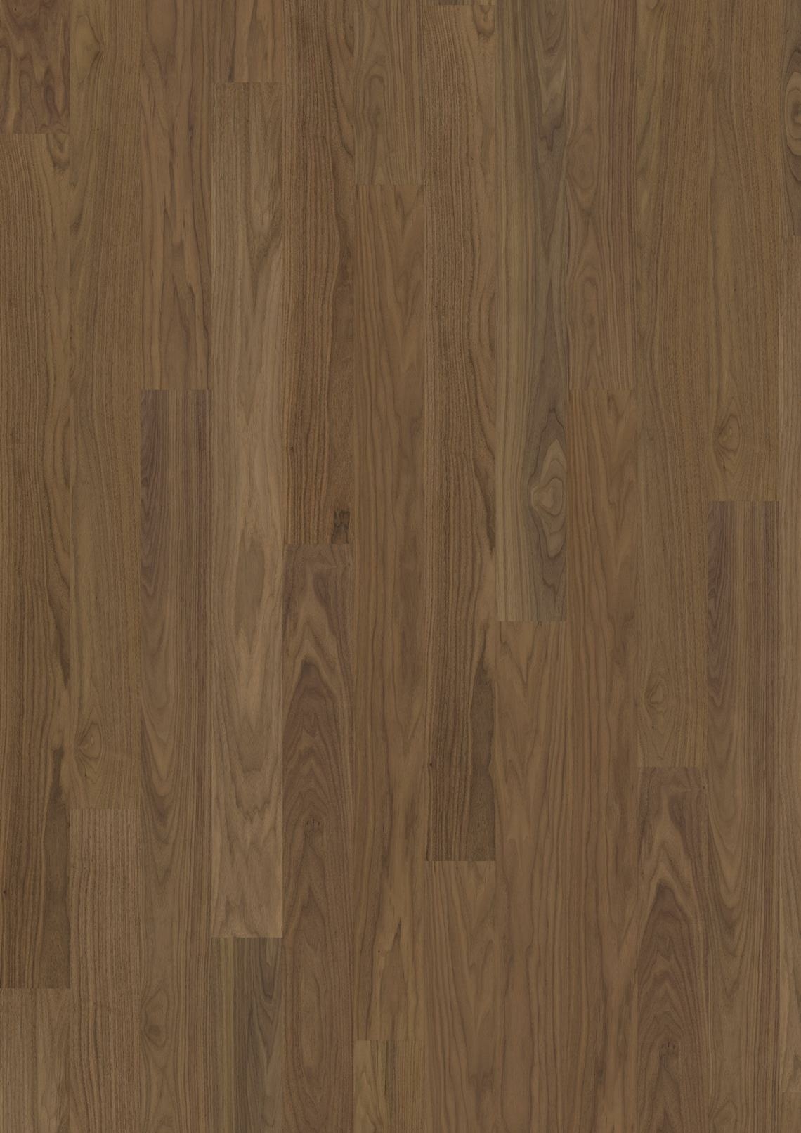 Kahrs Life Essential Pure Walnut Wide Engineered Flooring, Matt Lacquered, 150x7x1810mm Image