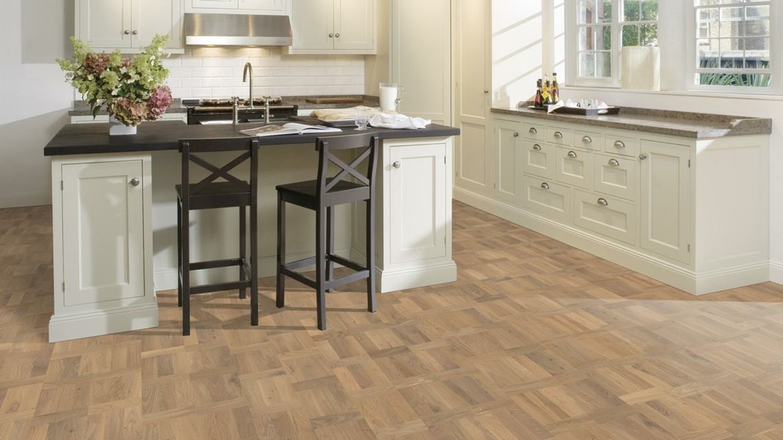 Kahrs European Renaissance Oak Palazzo Biondo Engineered Flooring, Brushed & Matt Lacquered, 198.5x15x2426mm Image