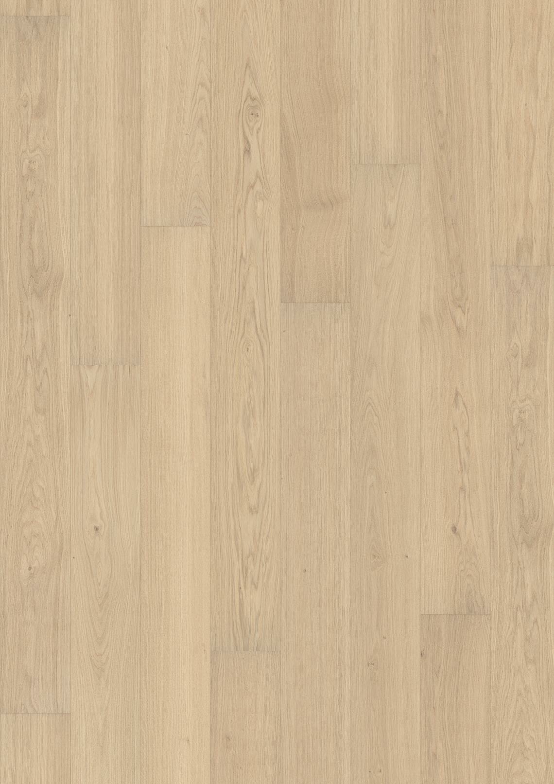 Kahrs Piazza Oak Piazza Ab Crème White Engineered Flooring, Brushed & Oiled, 180x11x1800mm Image