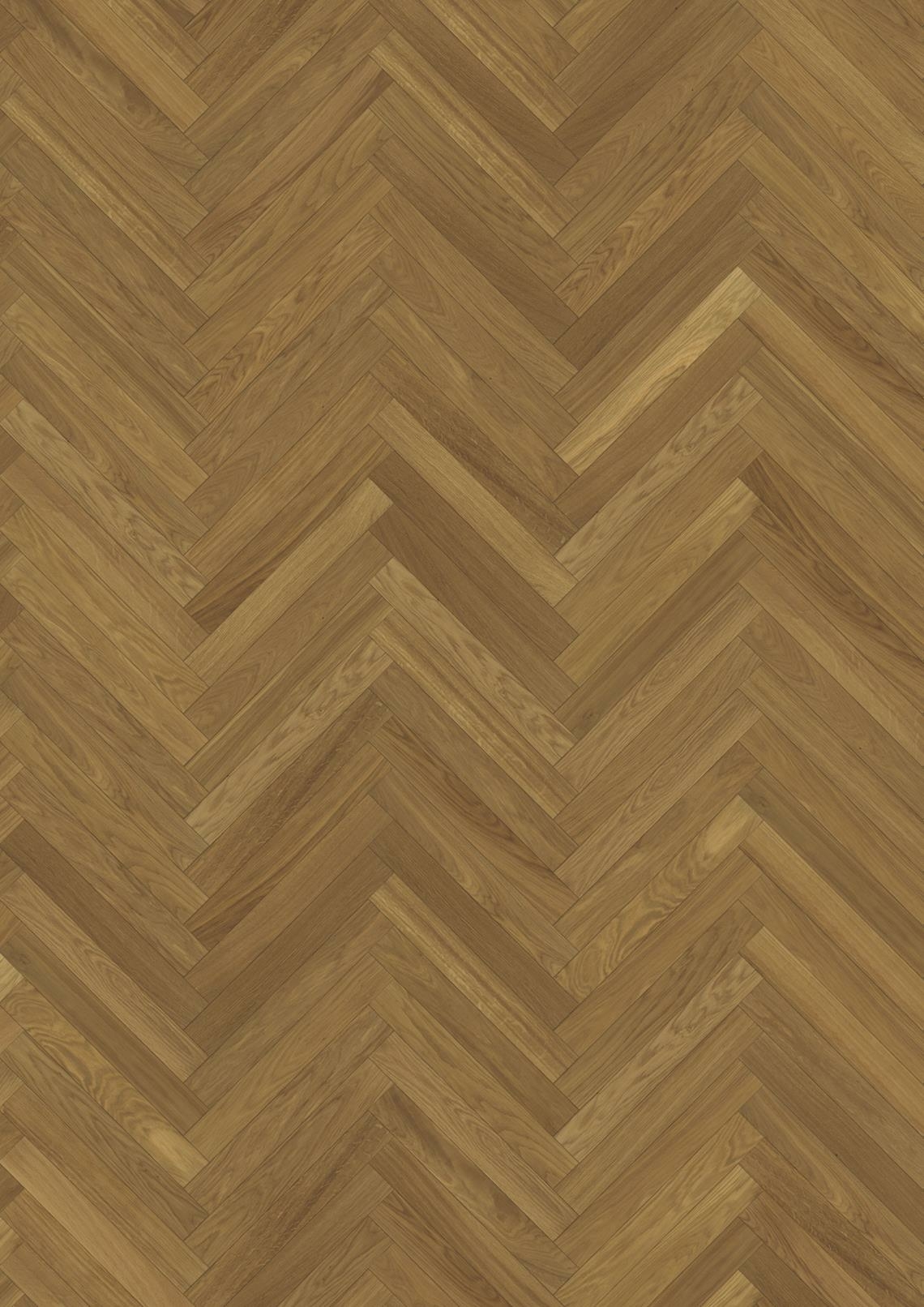 Kahrs Studio Natural Herringbone Engineered Oak Flooring, Prime, Oiled, 70x11x490mm Image