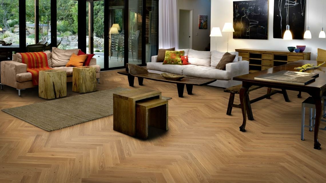 Kahrs Studio Oak Studio Cd Hb Oiled Engineered Flooring, Oiled, 70x11x490mm Image