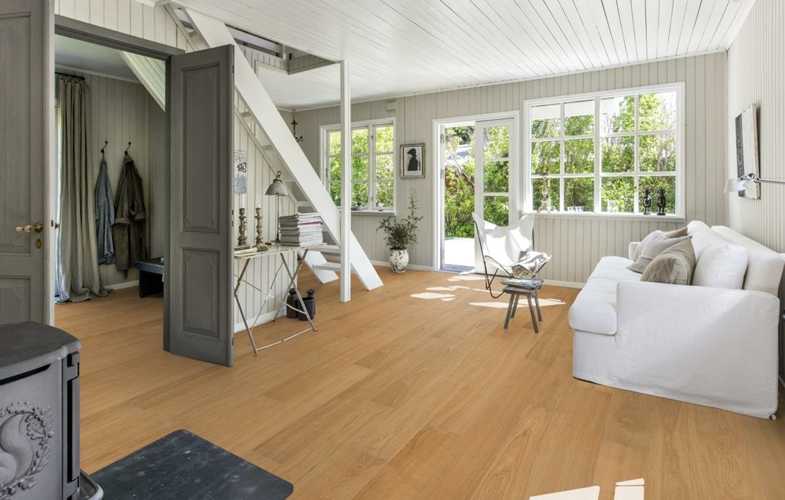 Kahrs Piazza Oak Piazza Ab Engineered Flooring, Brushed & Oiled, 180x11x1800mm Image