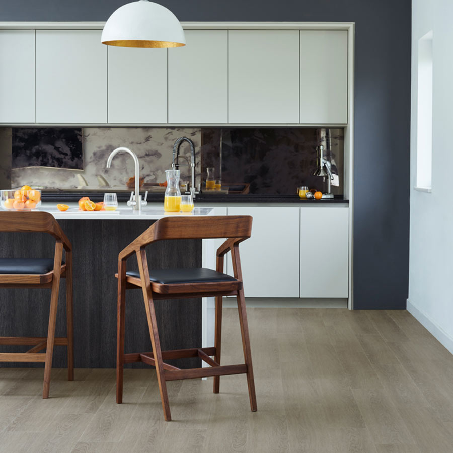 LG Hausys DecoTile 30 Brushed Timber Luxury Vinyl Tile LVT, 1200x2x180mm Image