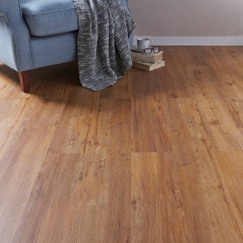 Lifestyle Colosseum Dryback Mid Oak Luxury Vinyl Flooring 7" Plank, 177x2.5x1219mm Image