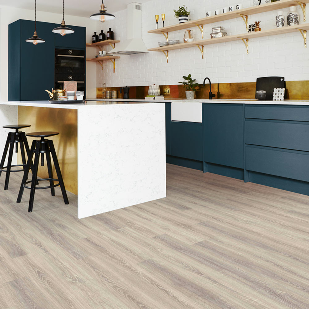 Lifestyle Harrow Grey Oak Laminate Flooring, 8mm Image