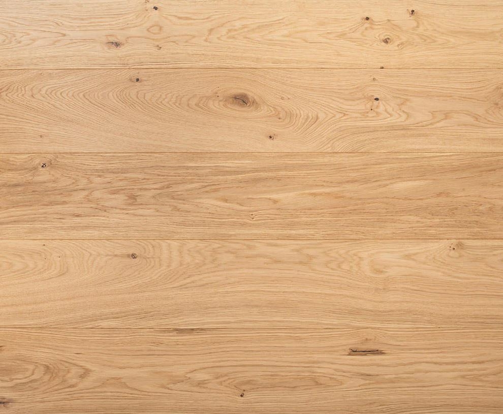 Linmora Engineered Oak Flooring, Natural, Brushed, UV Oiled, 190x20x1900mm Image