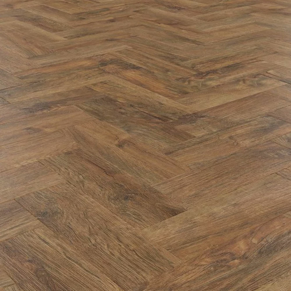 Polyflor Camaro Georgian Parquet Wood Plank Versatile Vinyl Flooring, 76.2x228.6mm Image