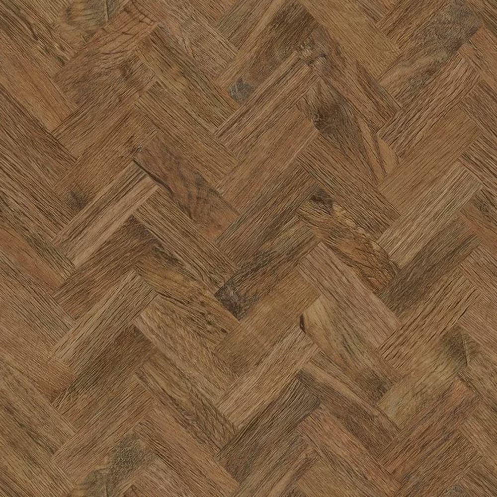 Polyflor Camaro Georgian Parquet Wood Plank Versatile Vinyl Flooring, 76.2x228.6mm Image