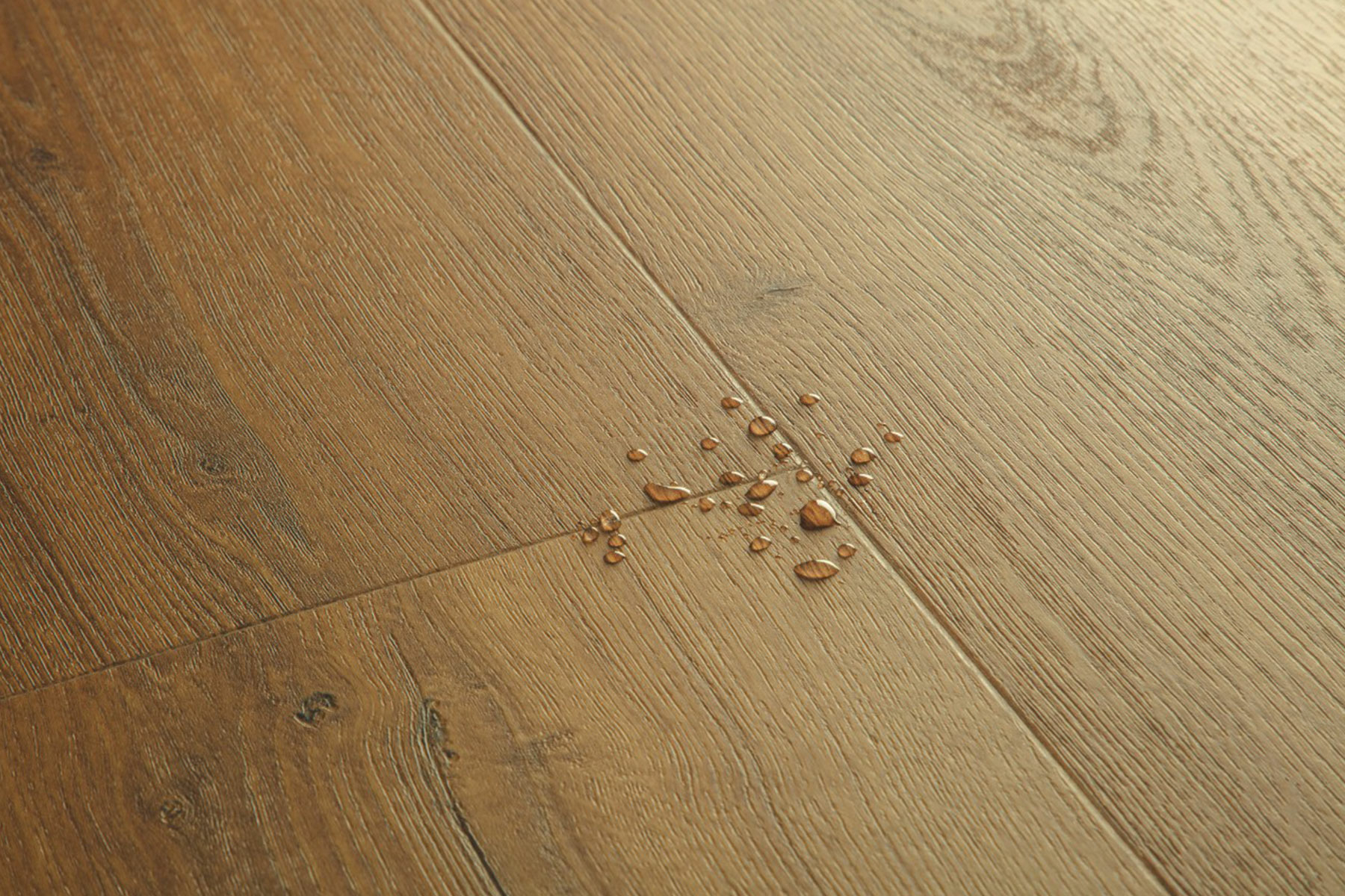 QuickStep Alpha Bloom, Botanic Caramel Oak Vinyl Flooring, 209x6x1494mm Image