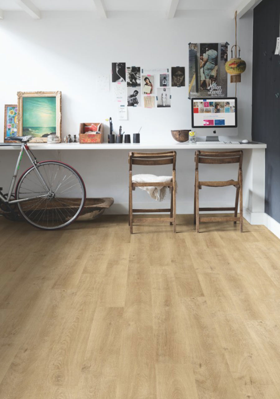 QuickStep ELIGNA Venice Oak Natural Laminate Flooring 8mm Image