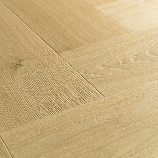QuickStep Impressive Design, Cardamom Oak Herringbone Laminate Flooring, 131x8x655mm Image