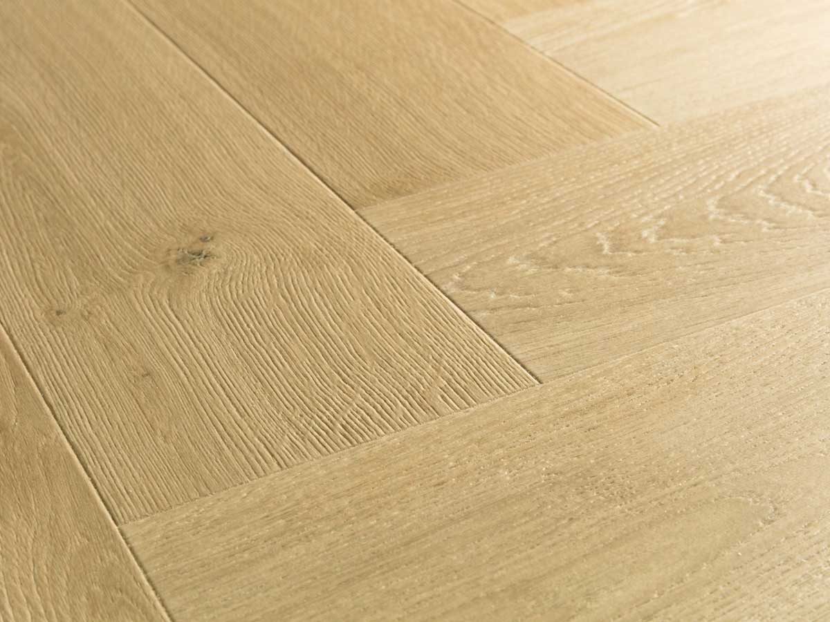 QuickStep Impressive Design, Cardamom Oak Herringbone Laminate Flooring, 131x8x655mm Image