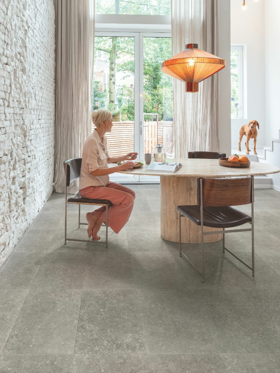 QuickStep Muse, Dusky Bluestone Laminate Flooring, 8mm Image