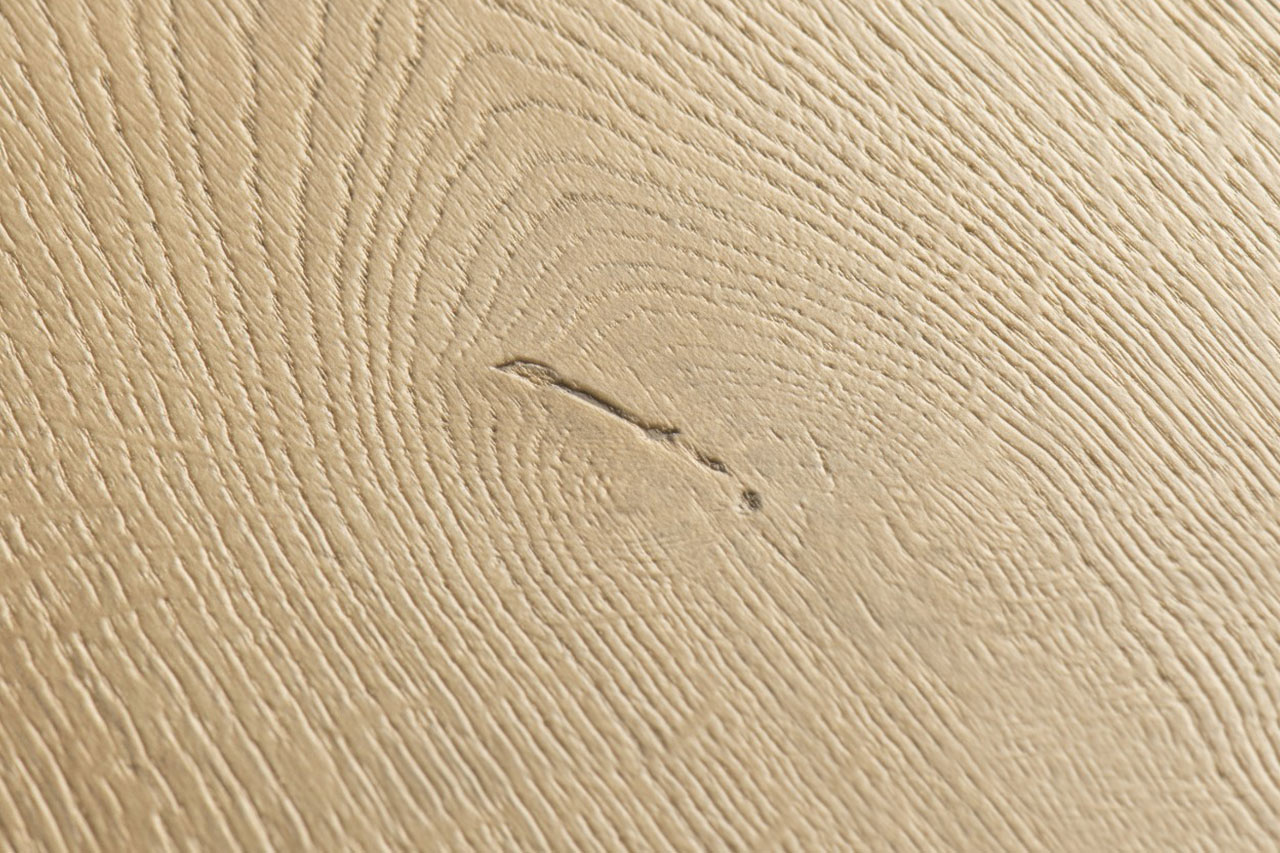 QuickStep Capture Brushed Oak Natural Laminate Flooring, 9mm Image