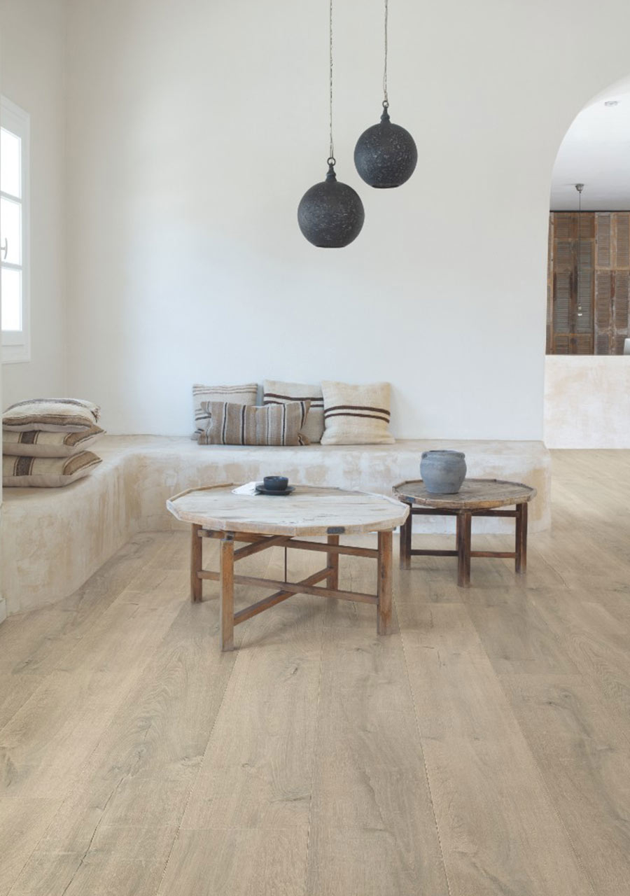 QuickStep Capture Patina Oak Brown Laminate Flooring, 9mm Image