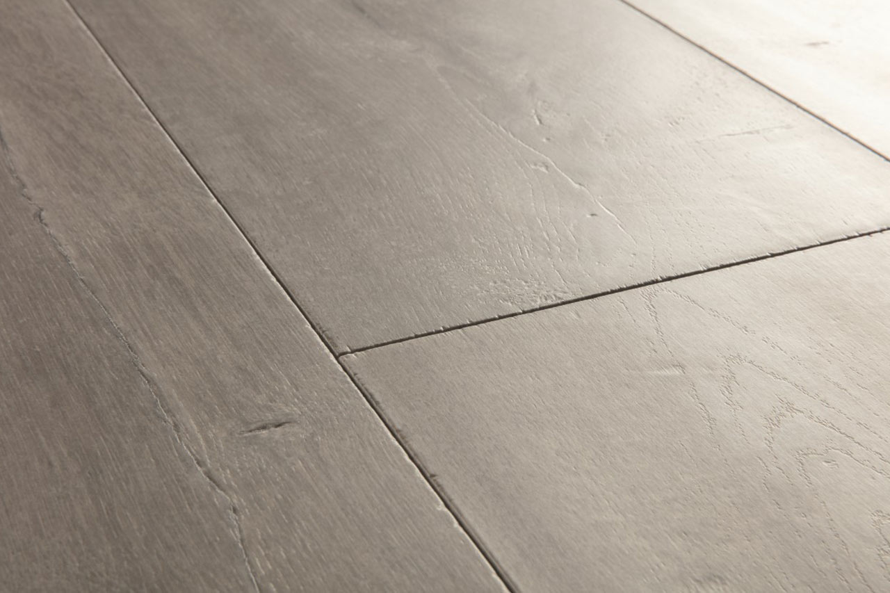 QuickStep Capture Patina Oak Grey Laminate Flooring, 9mm Image