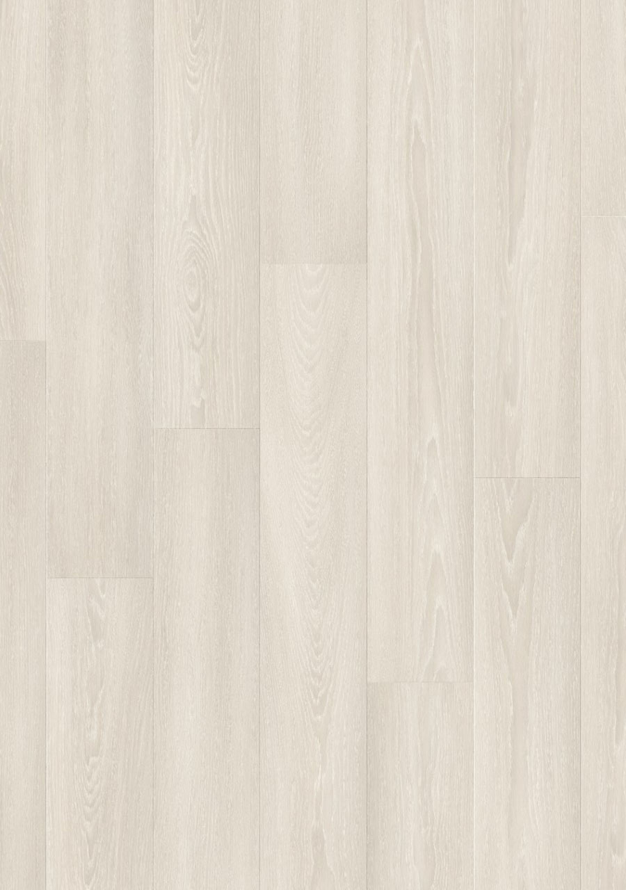 QuickStep Capture White Premium Oak Laminate Flooring, 9mm Image